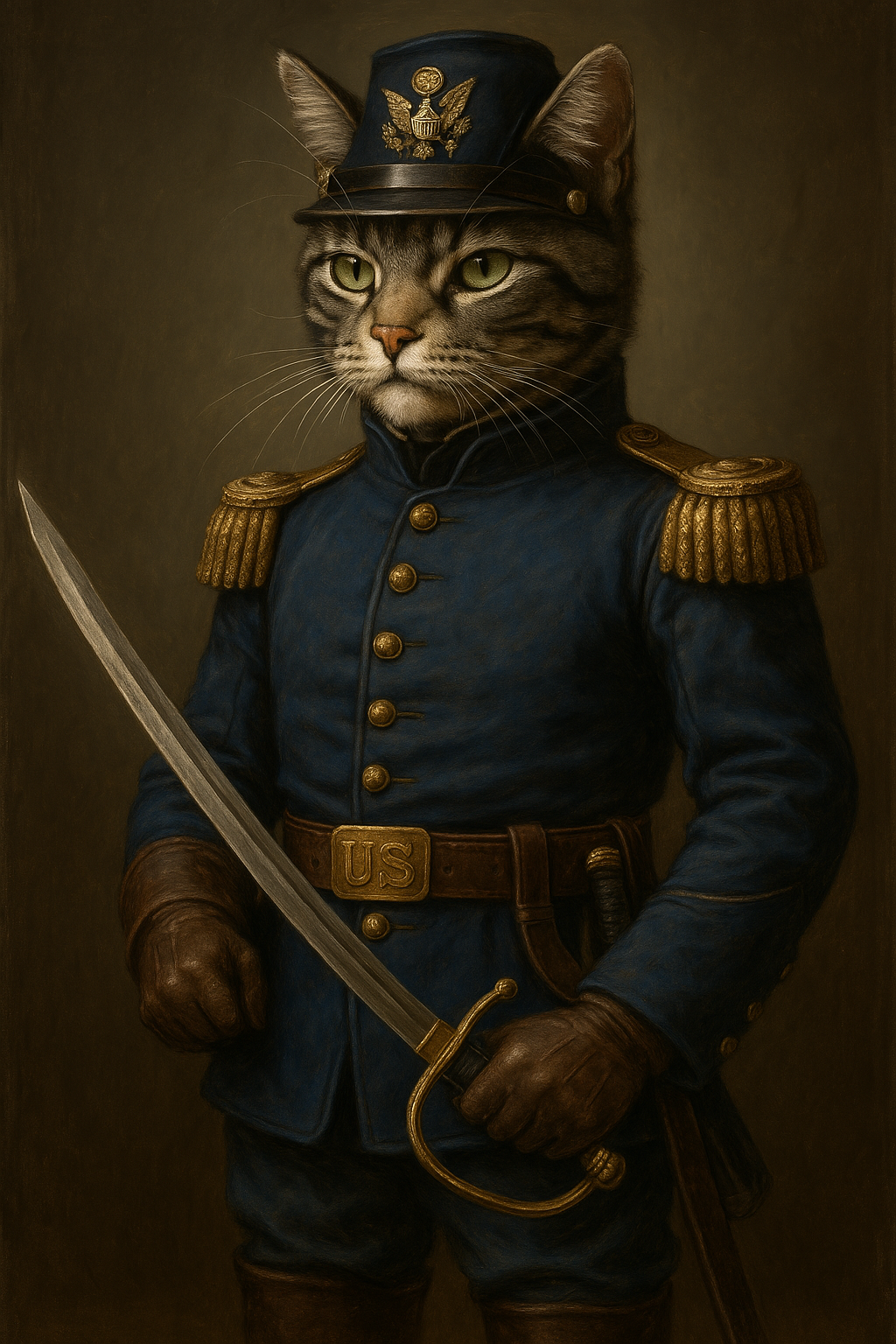 自由を護るアメリカ猫騎士