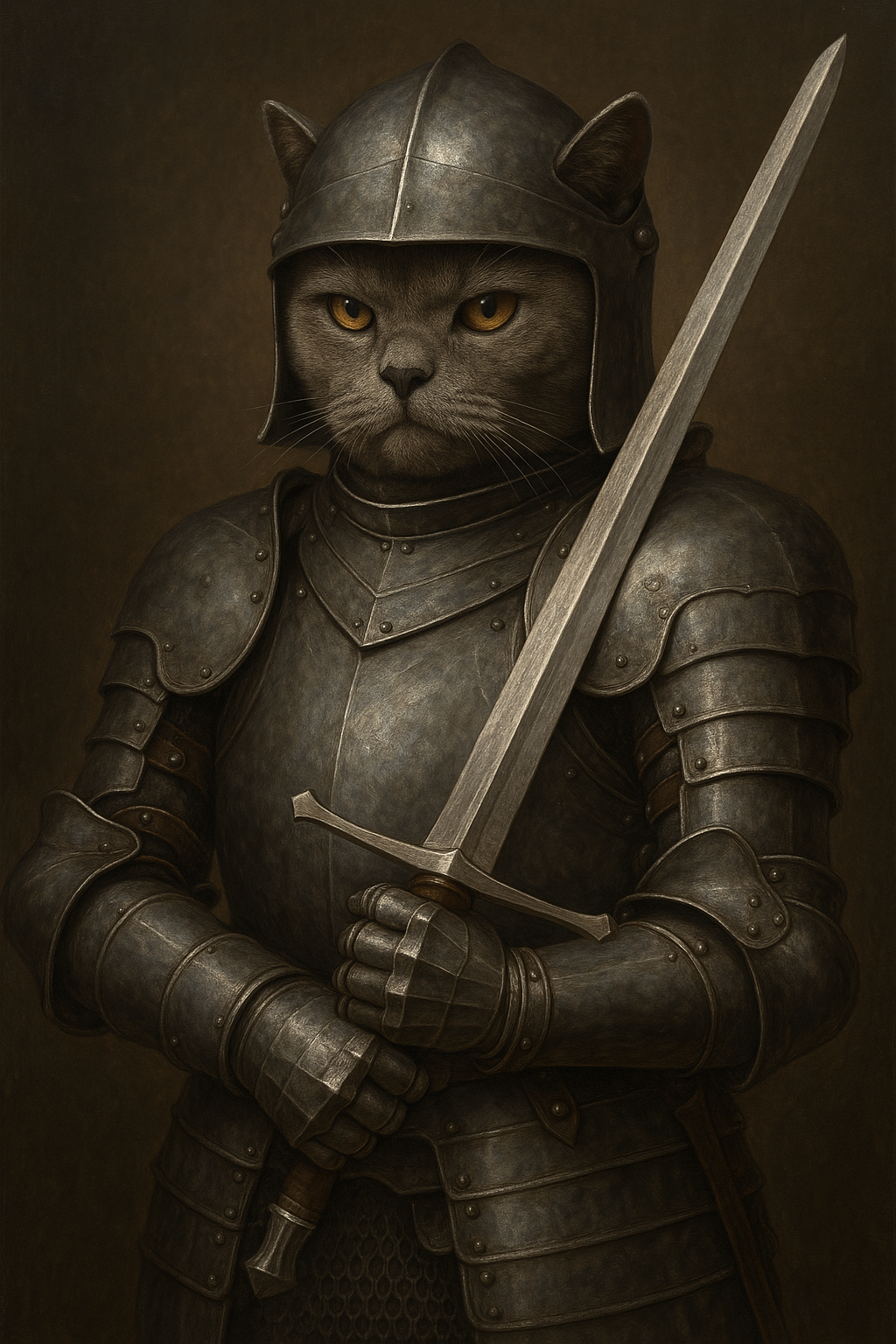 鋼の誇りを纏う猫騎士