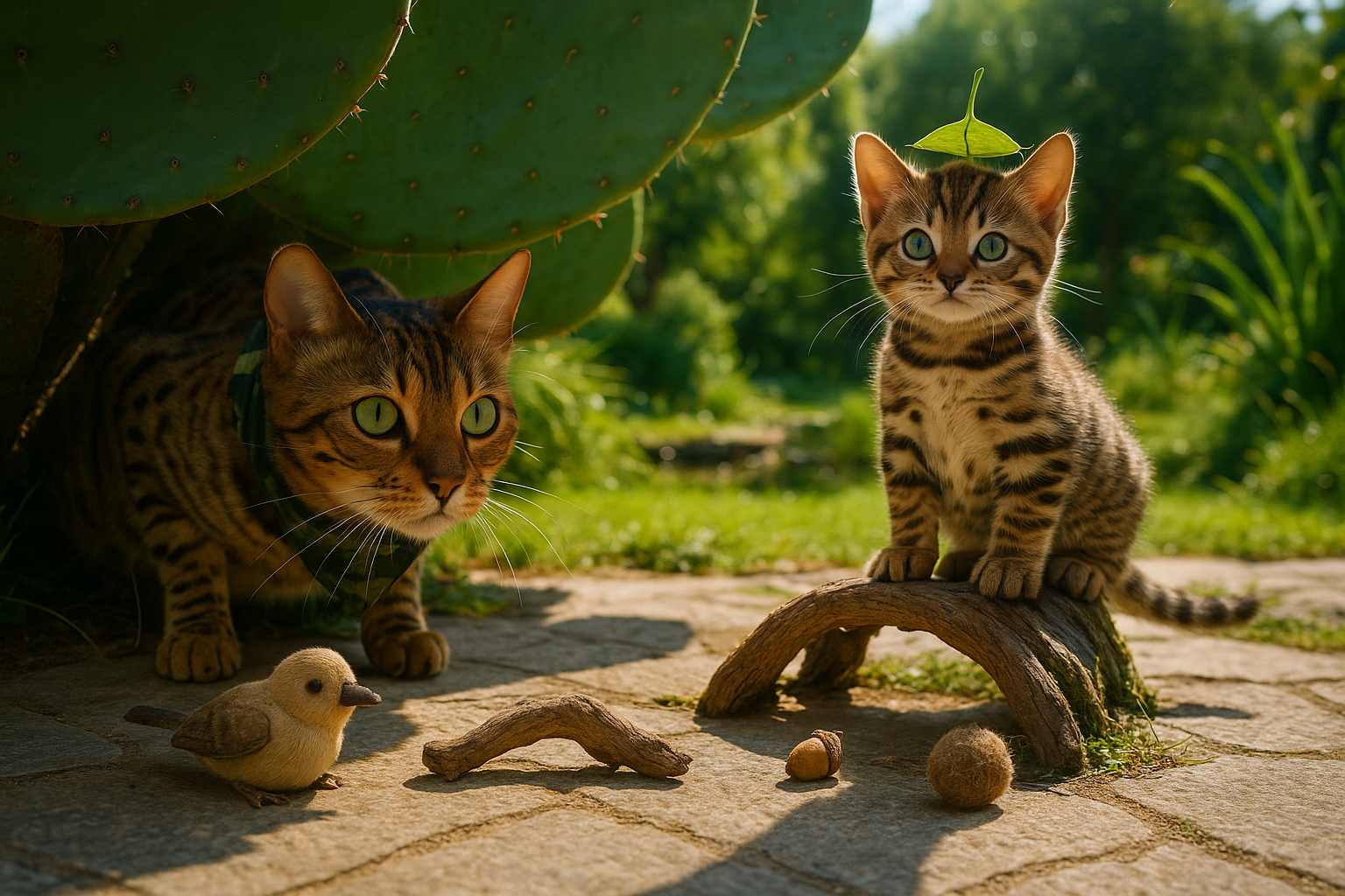 ぼくは葉っぱ!庭園かくれんぼ大作戦