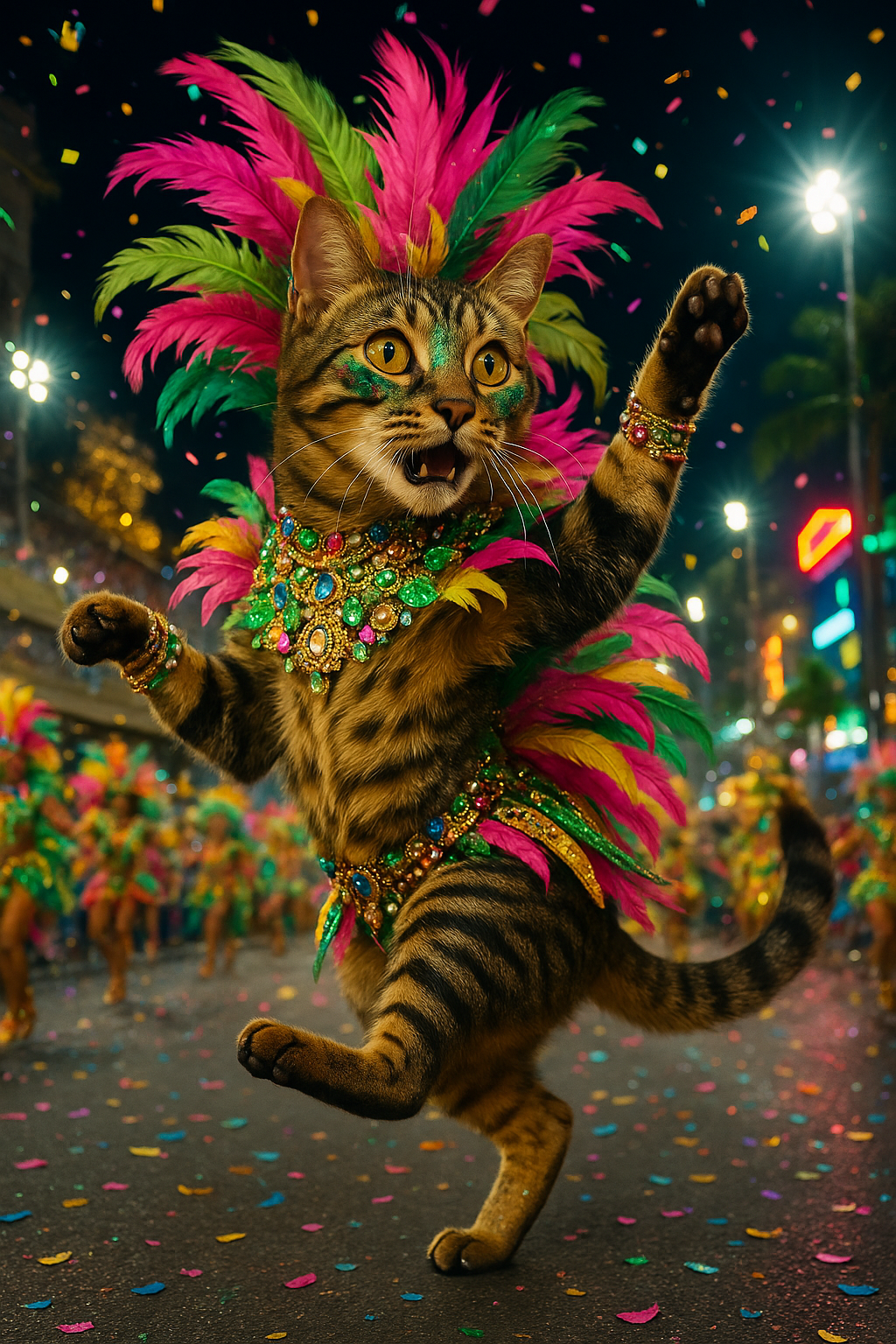 情熱サンバキャット!カーニバルの夜のスター