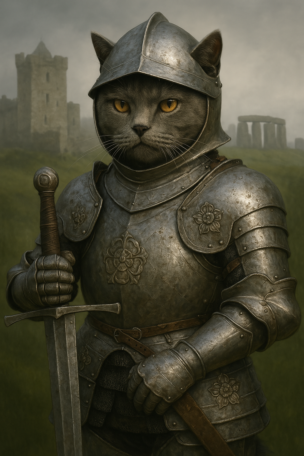 誇り高きイギリスの猫騎士