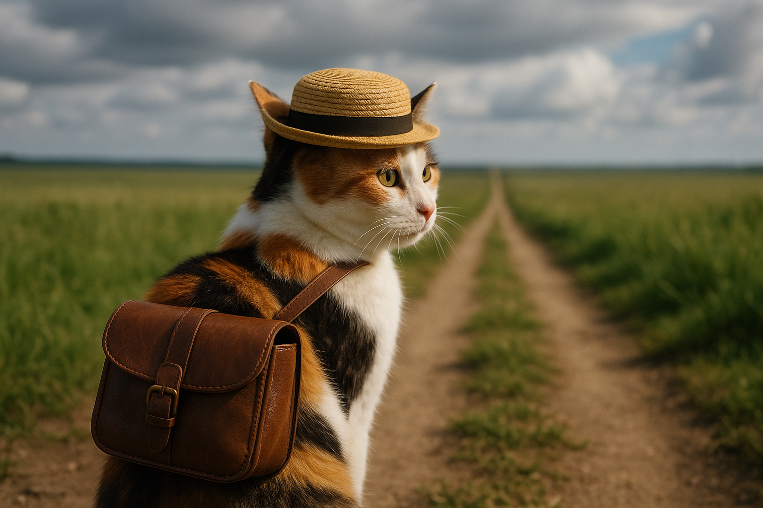 三毛猫ミル、旅立ちの朝