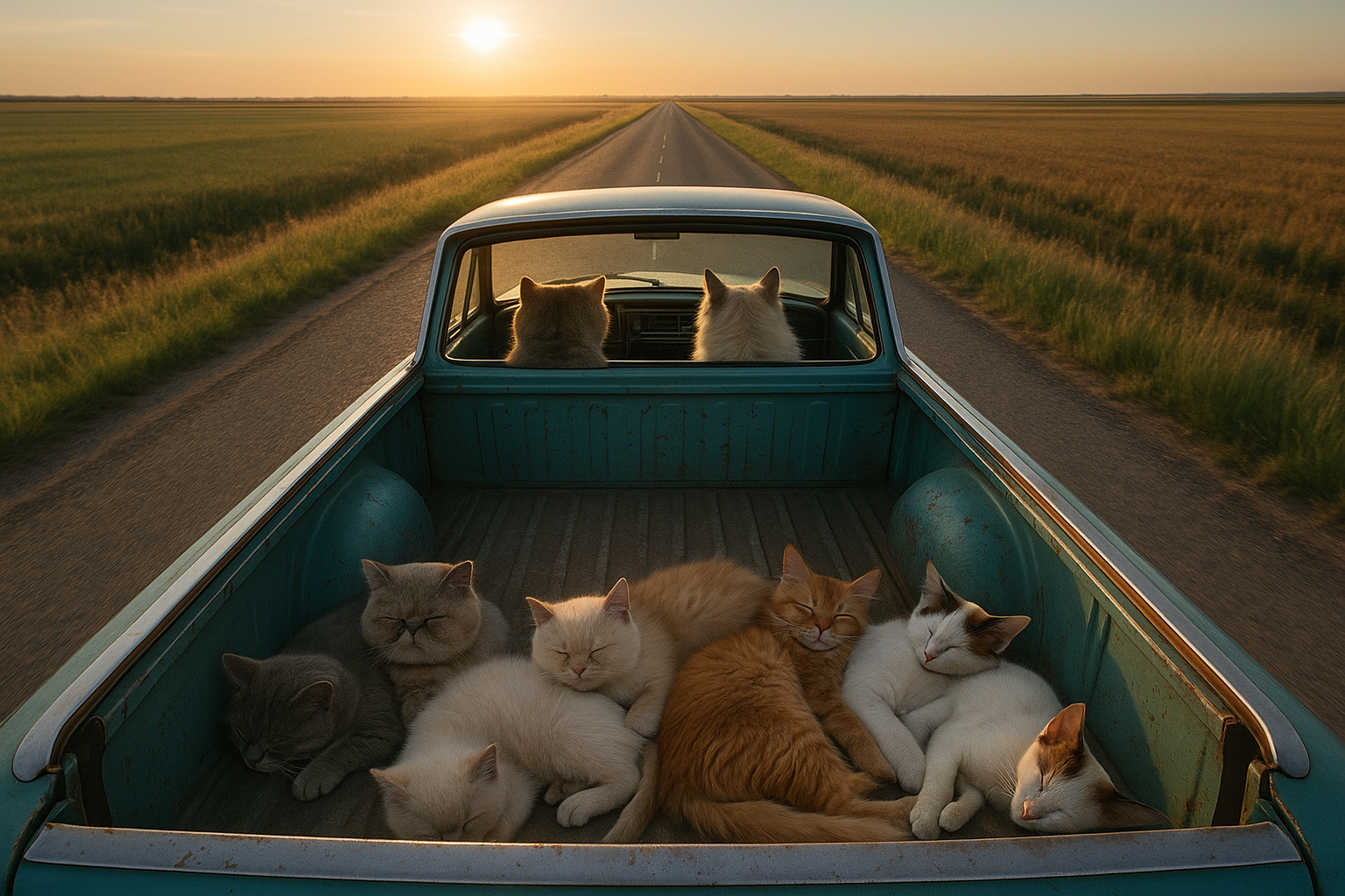 猫たちの果てしなきロードトリップ