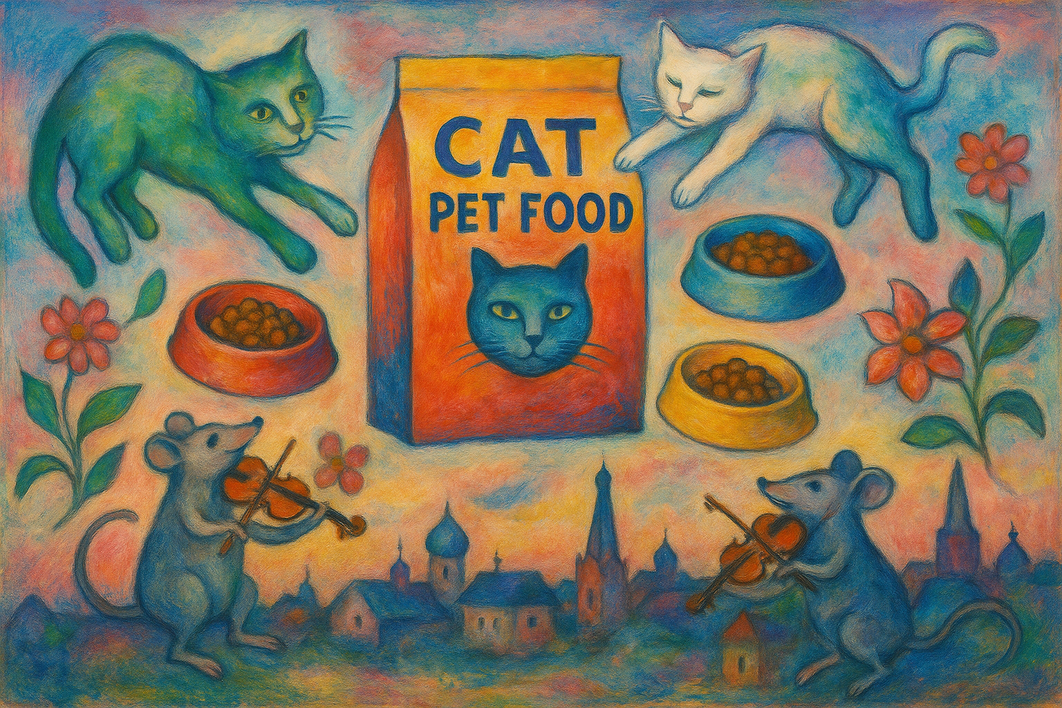 夢見る空飛ぶキャットフード