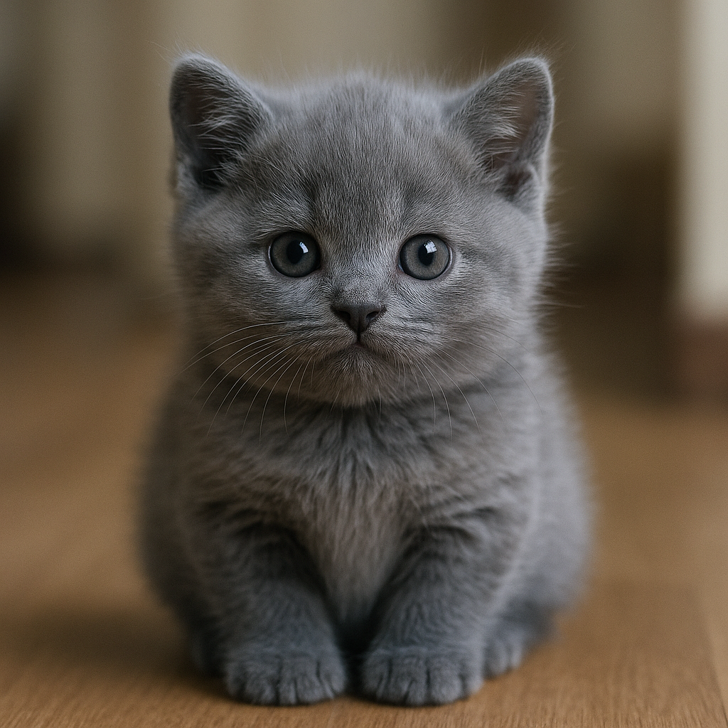 まんまるグレーの静けさ・ちびシャルのレイ