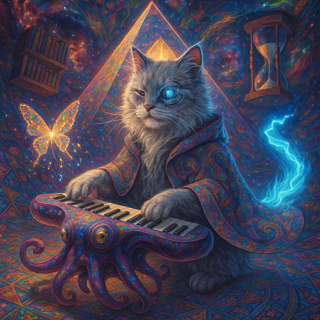 サイボーグ猫の宇宙舞踏とタコ型ピアノの夢