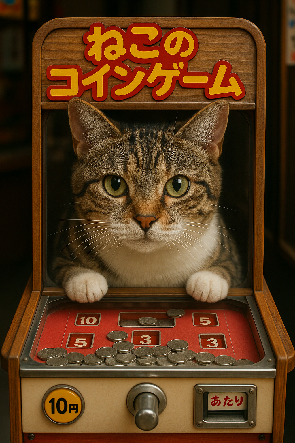 10円玉と奇跡の猫ガチャ