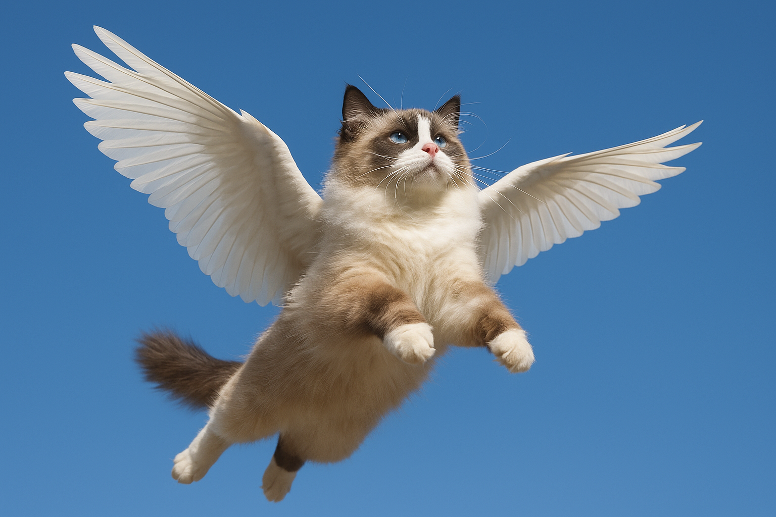 ラグドール、空を翔ける