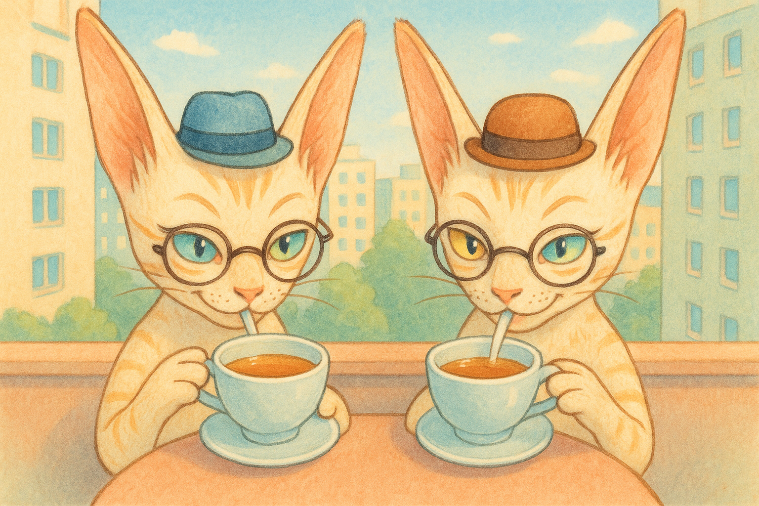 不老猫兄弟と午後三時のミッション