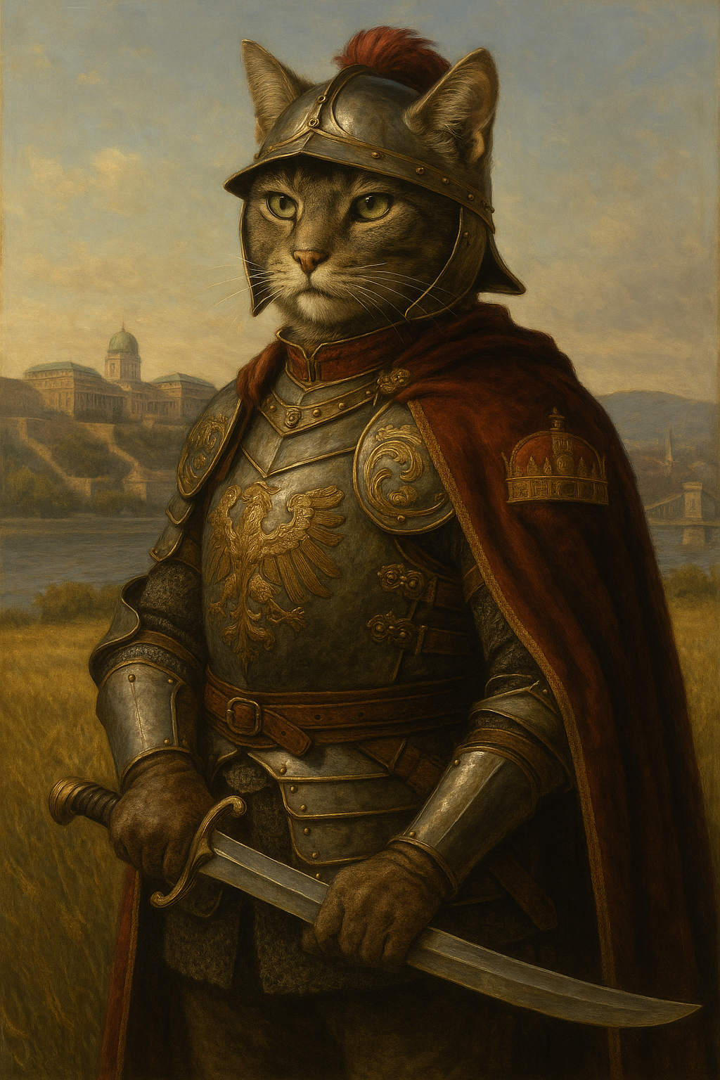 ドナウの誓い:王冠を背負う猫騎士