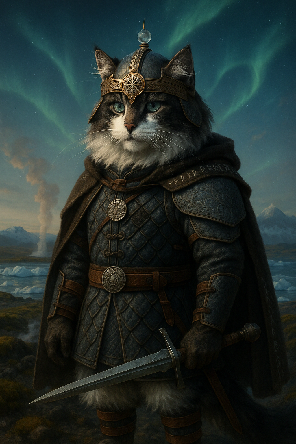 氷と火の誓い、猫騎士グラウクルの伝説