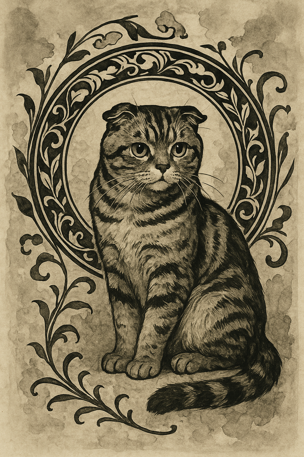 ルルとまほうの花模様