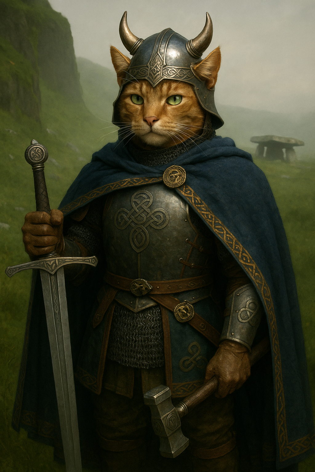 ケルトの守護者 - アイルランドの猫騎士