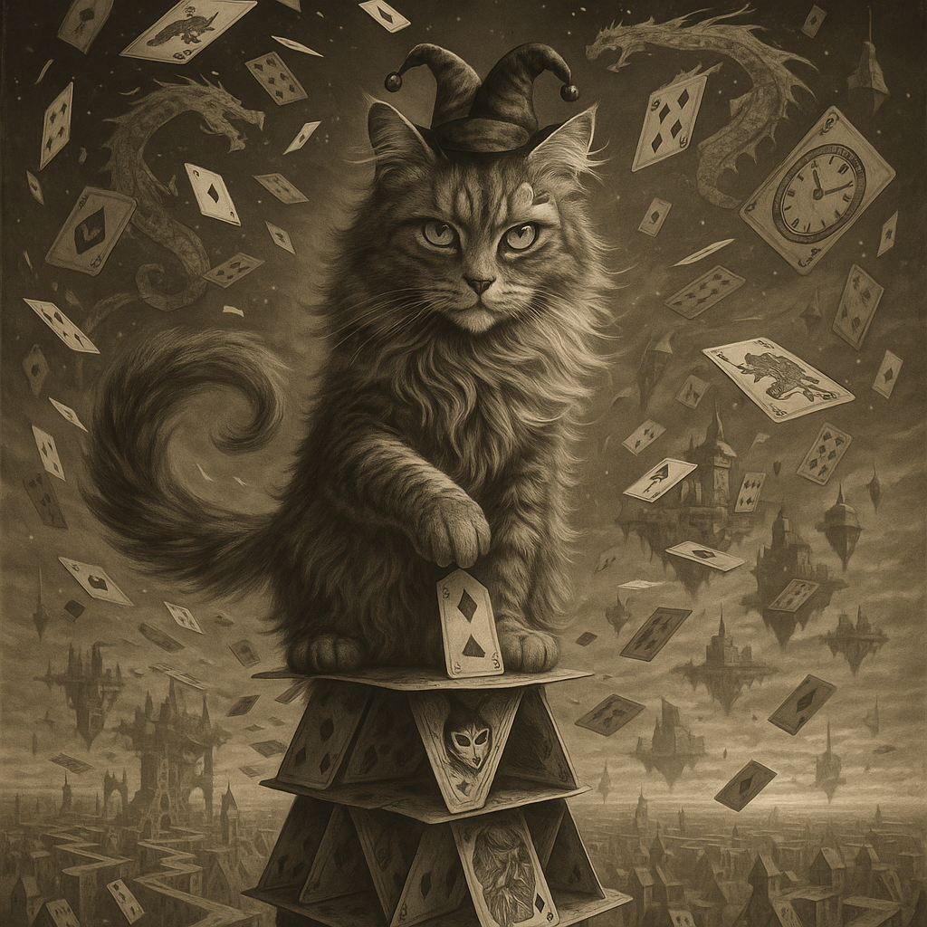 ジョーカー猫と空中トランプ迷宮の魔法劇