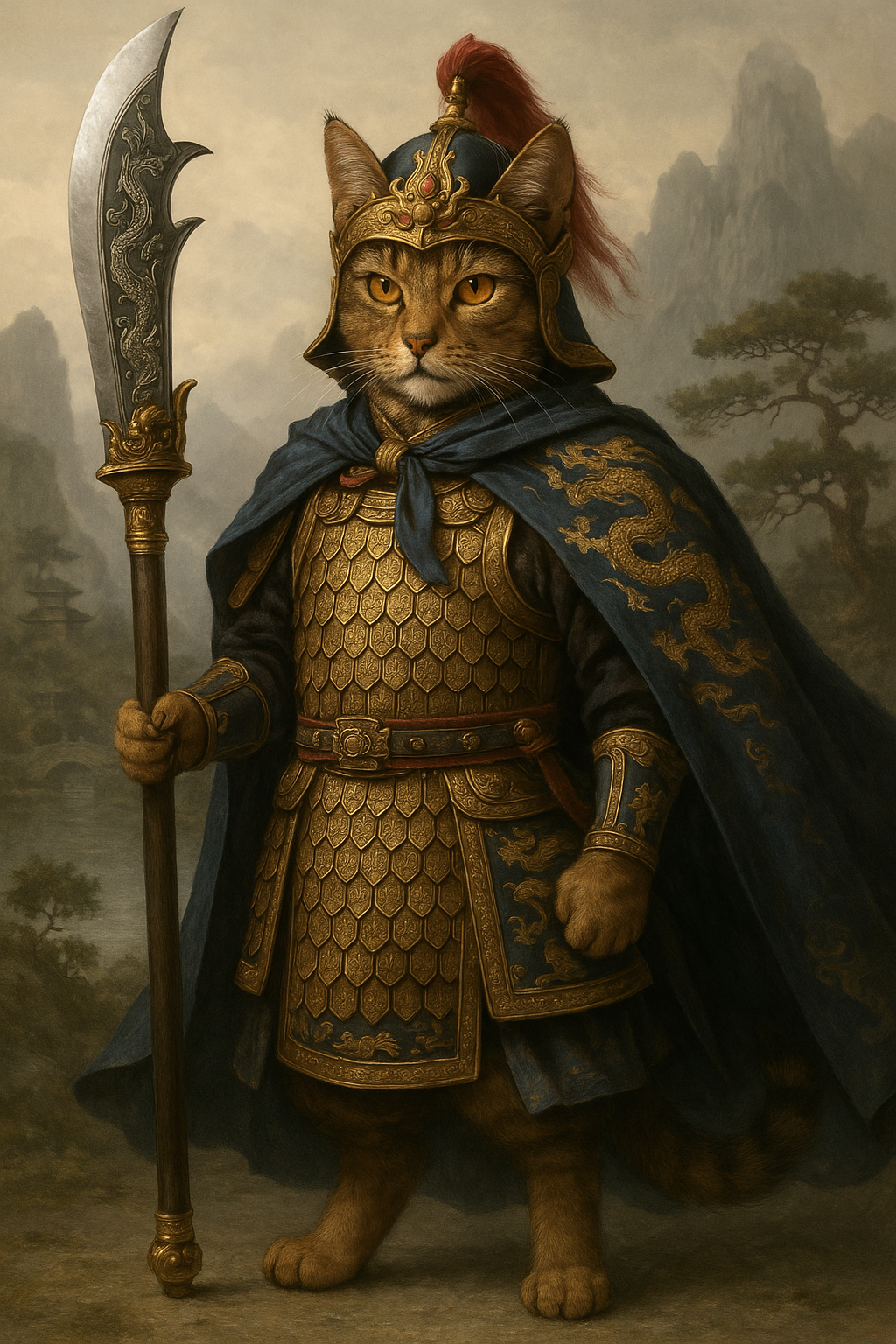 龍の如き将軍猫