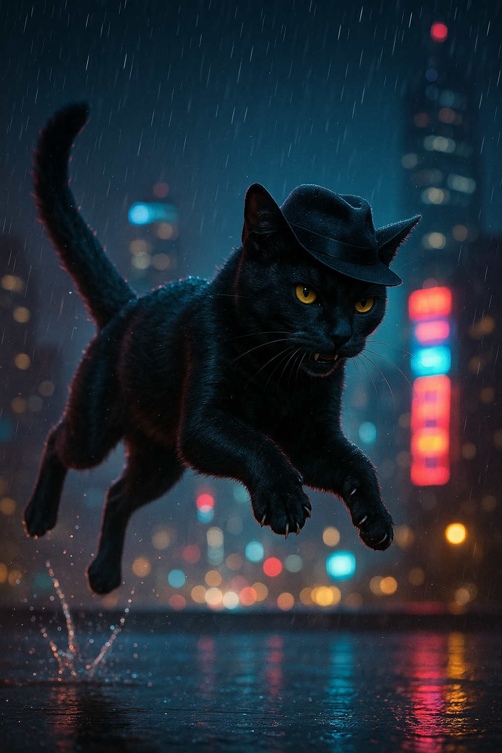 ブラックキャット・ラッシュ ― 雨夜のステップ