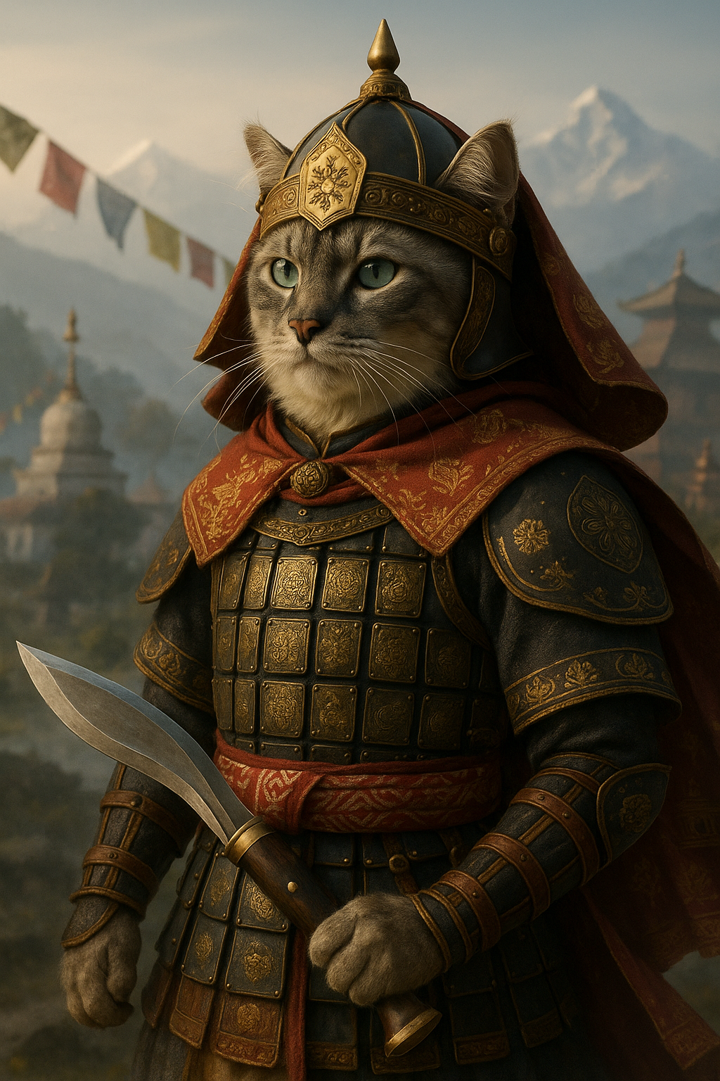 ヒマラヤを守る猫騎士・カルナ