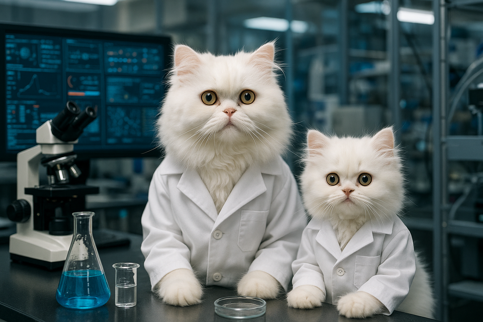 ペルシャ親子のラボ日記