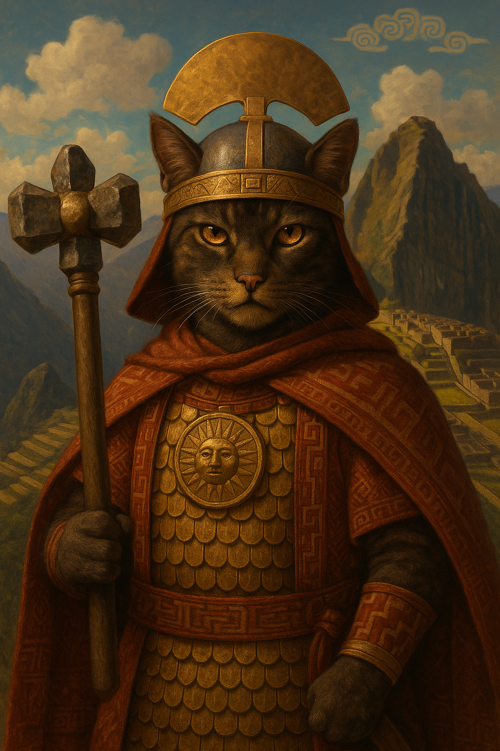 太陽の使徒 — ペルー猫騎士と黄金の誓い