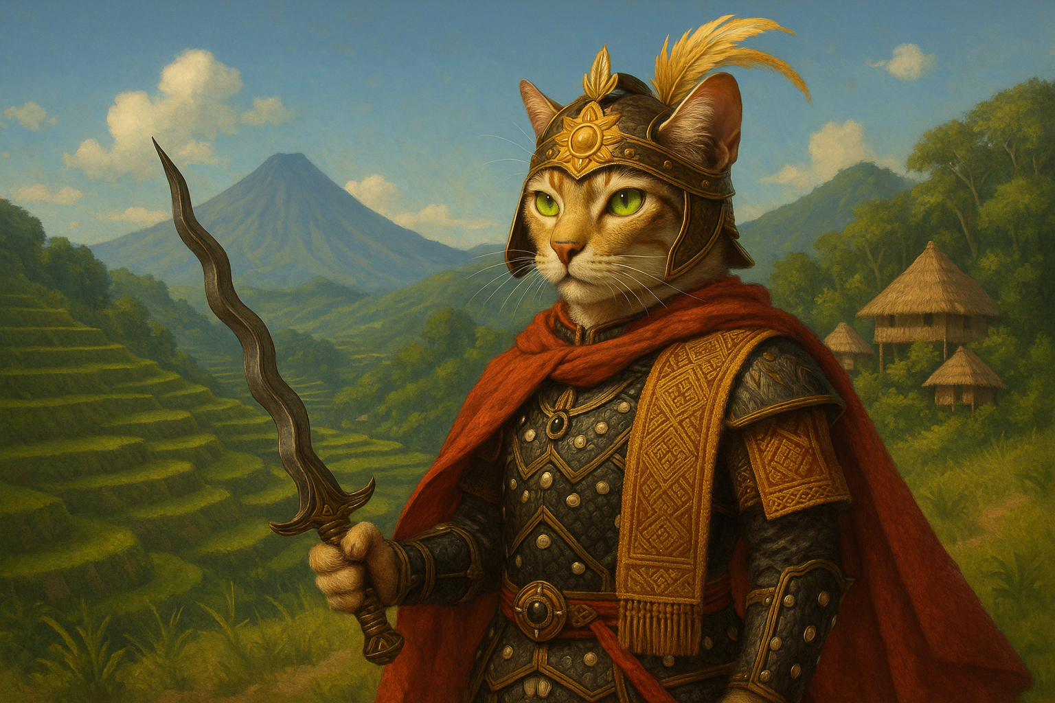 赤き誇りのダトゥ — フィリピン猫騎士の誓い