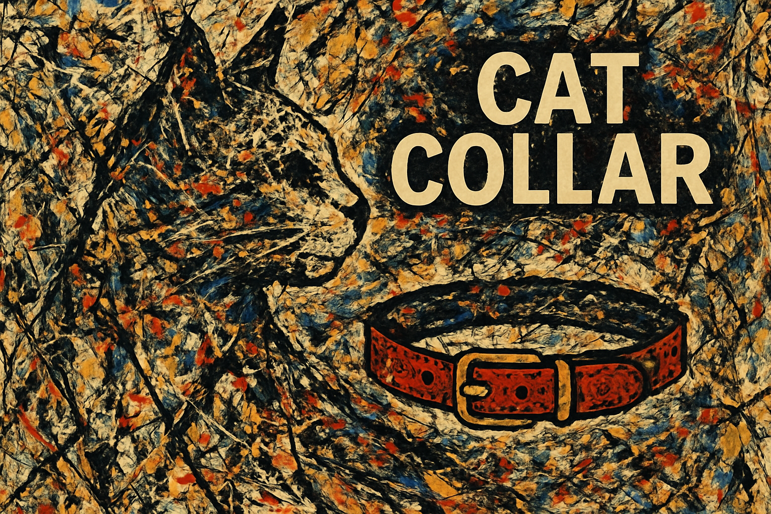 カオスの中に光る、猫の輪郭と個性。