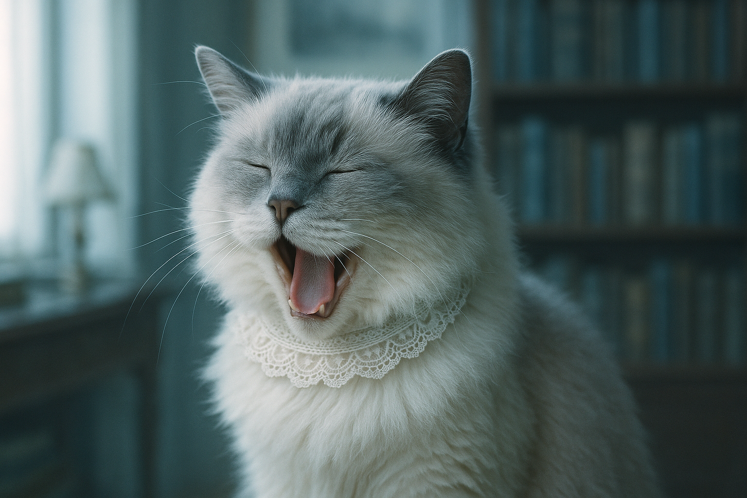 青い瞳のちび天使・リリィのふんわり時間