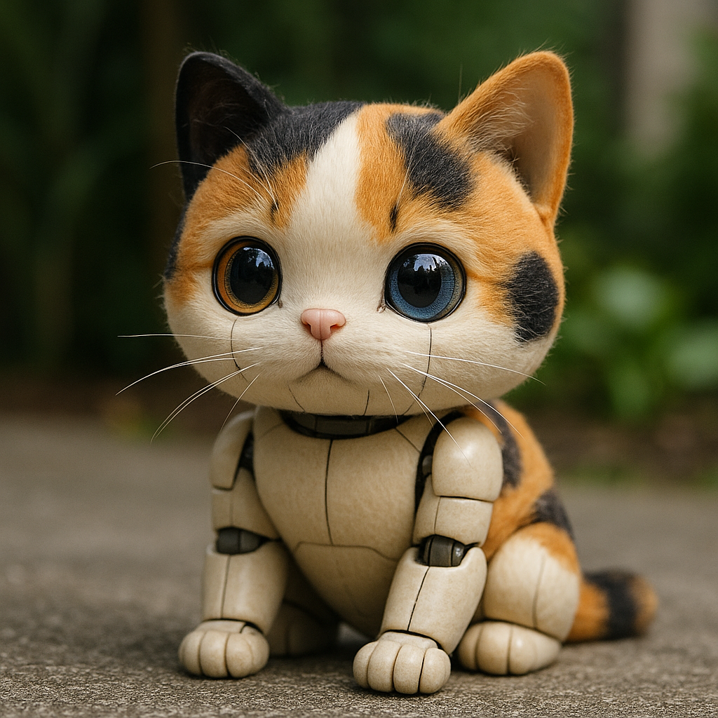 ちび三毛ロボのとつぜん任務!