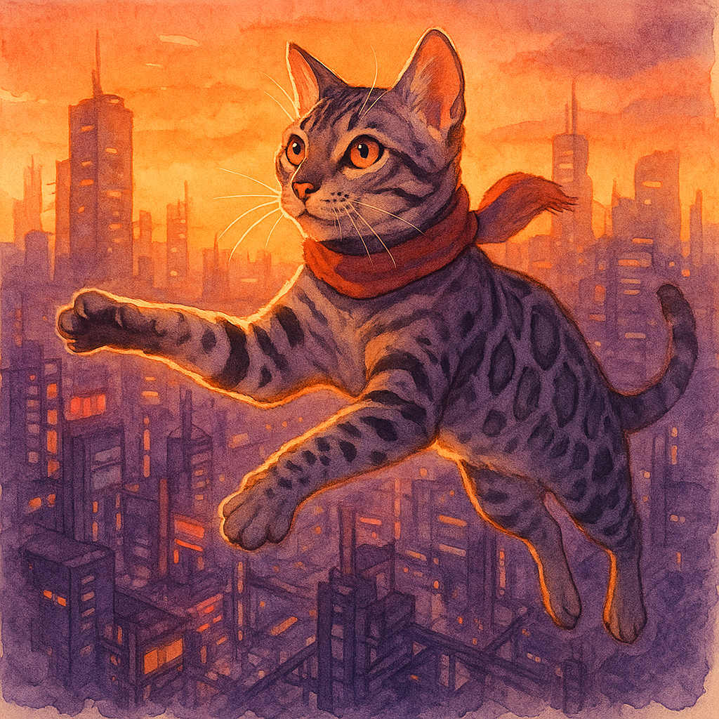 跳ねる銀の探訪者