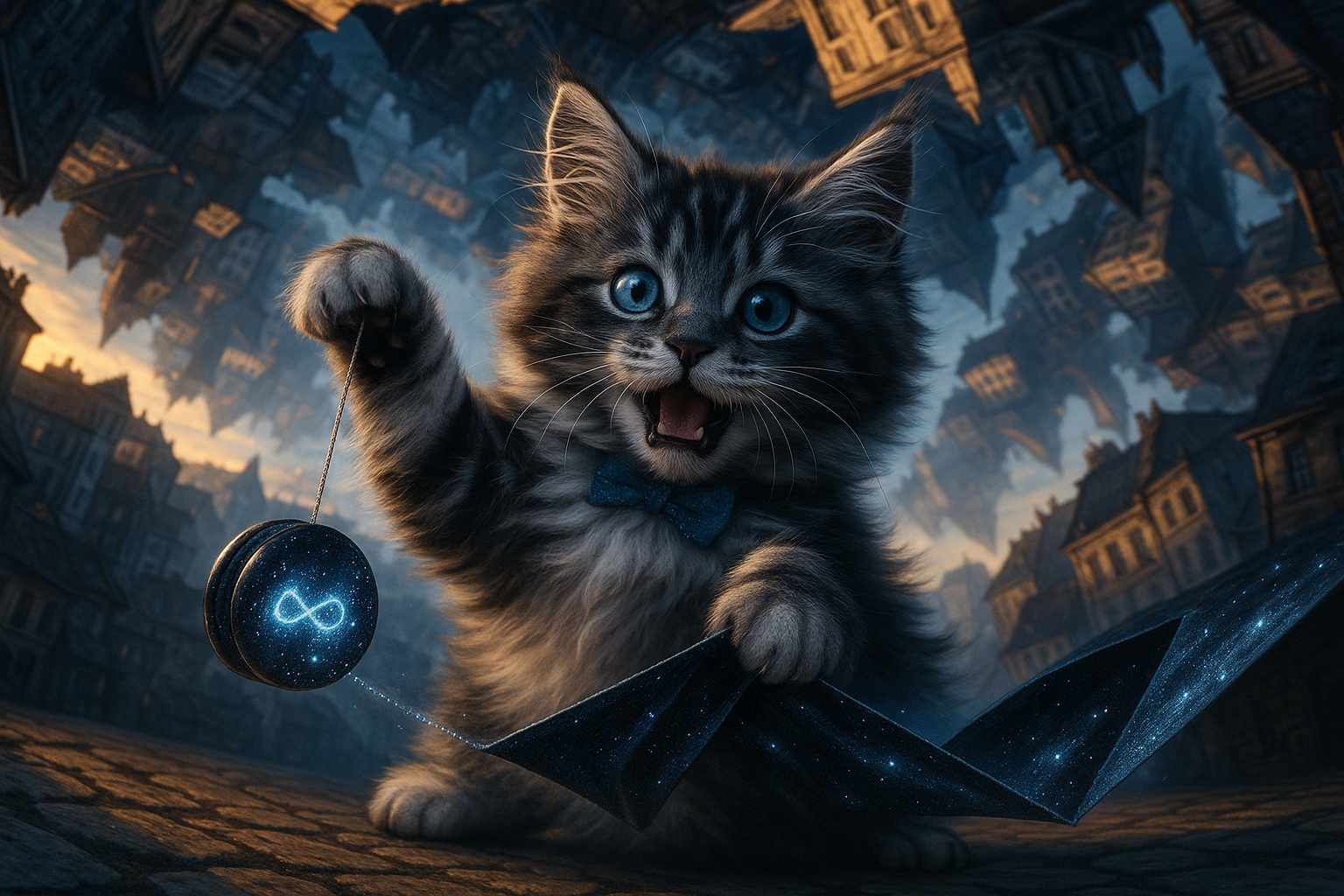 星屑ヨーヨーとねじれシティの冒険仔猫