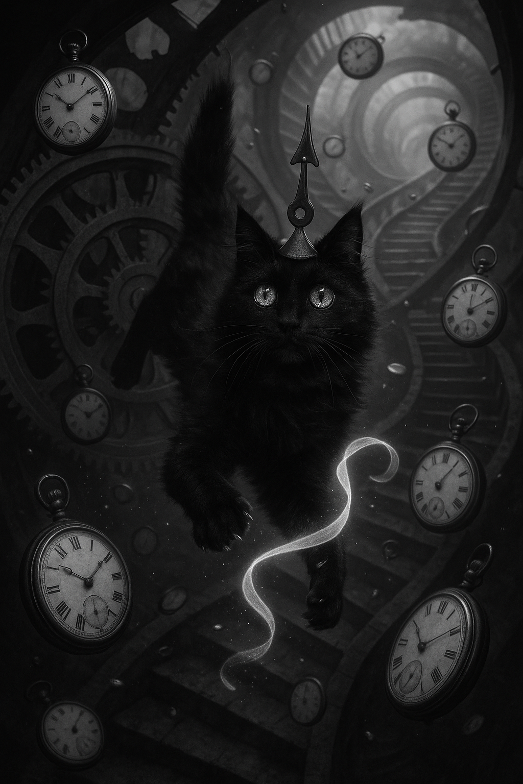 時空の迷宮で踊る時計仕掛けの黒猫