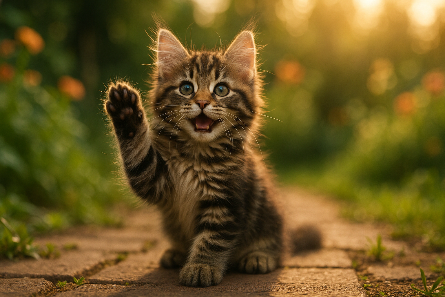 こんにちは!森の小道のごあいさつ