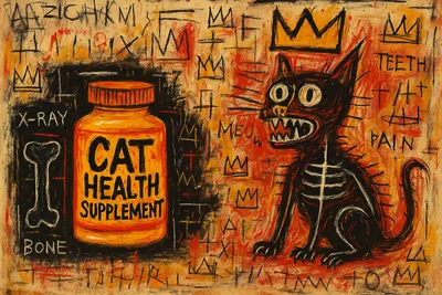 王冠をかぶった猫の叫び