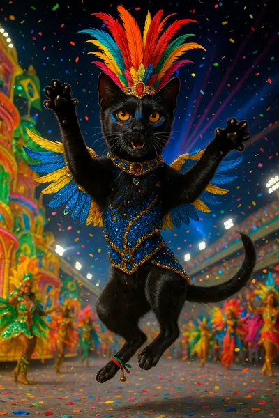 ブラックキャット・カーニバルジャンプ！