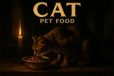 闇に光る一皿のごちそう