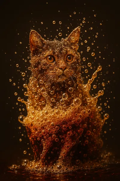 コーラの精霊・シュワにゃん