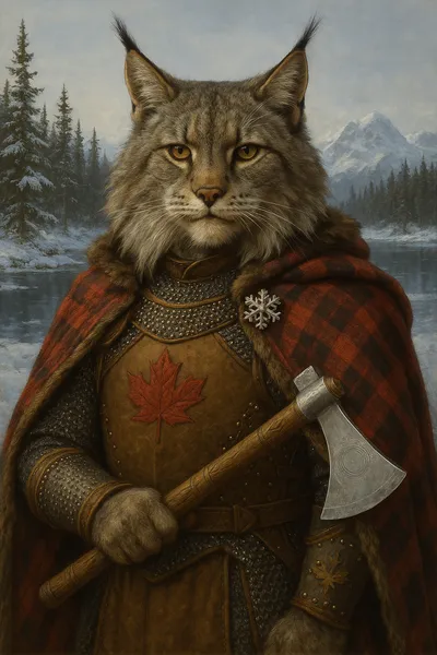 凍てつく森の誓い ─ カナディアンリンクスの騎士