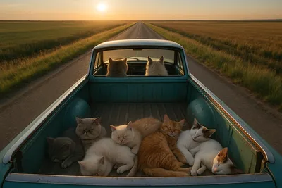 猫たちの果てしなきロードトリップ