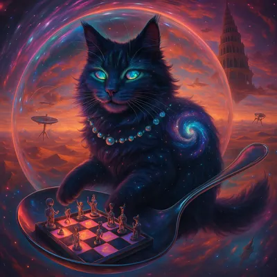 銀河のチェスと宇宙サーカスの猫