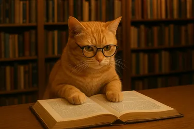 ねこ先生のほんのひととき