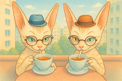 不老猫兄弟と午後三時のミッション