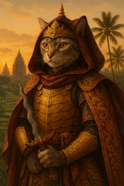 夕陽に誓う — ジャワのクリスを継ぐ猫騎士