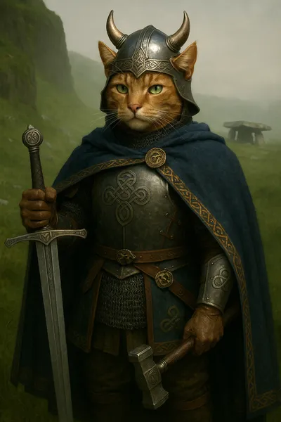ケルトの守護者 - アイルランドの猫騎士