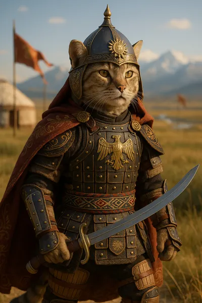 草原の太陽と呼ばれし猫騎士・オルン