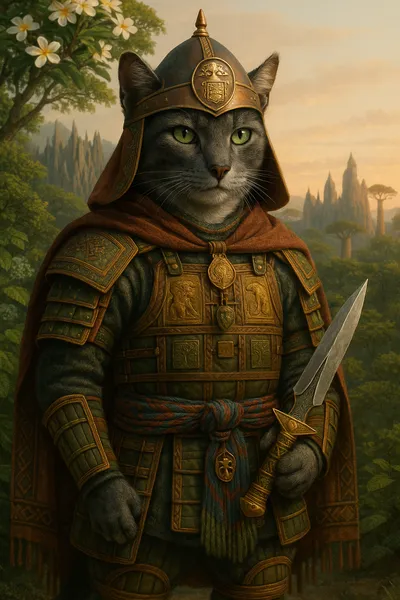 森を護る猫騎士・ライザン