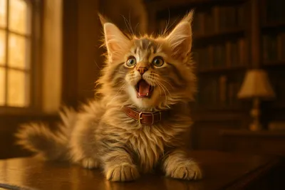 くしゃみひとつで書斎が笑顔に