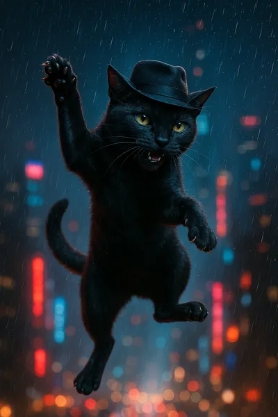 夜の挑発者 ― ブラックキャット・デビュー