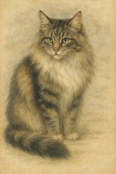 しんぴの森のもりねこルネ