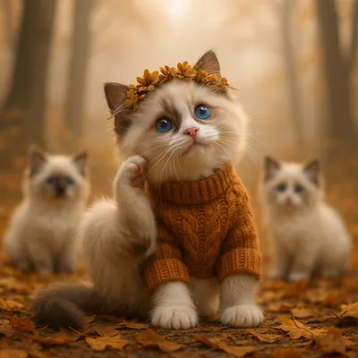 秋色の森でかゆいひととき