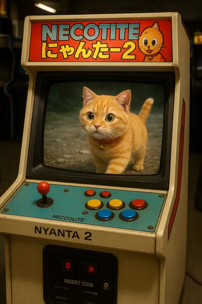 ネコリート にゃんたー2:80年代、伝説の猫ゲーム再来!