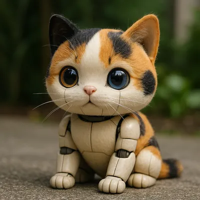 ちび三毛ロボのとつぜん任務!